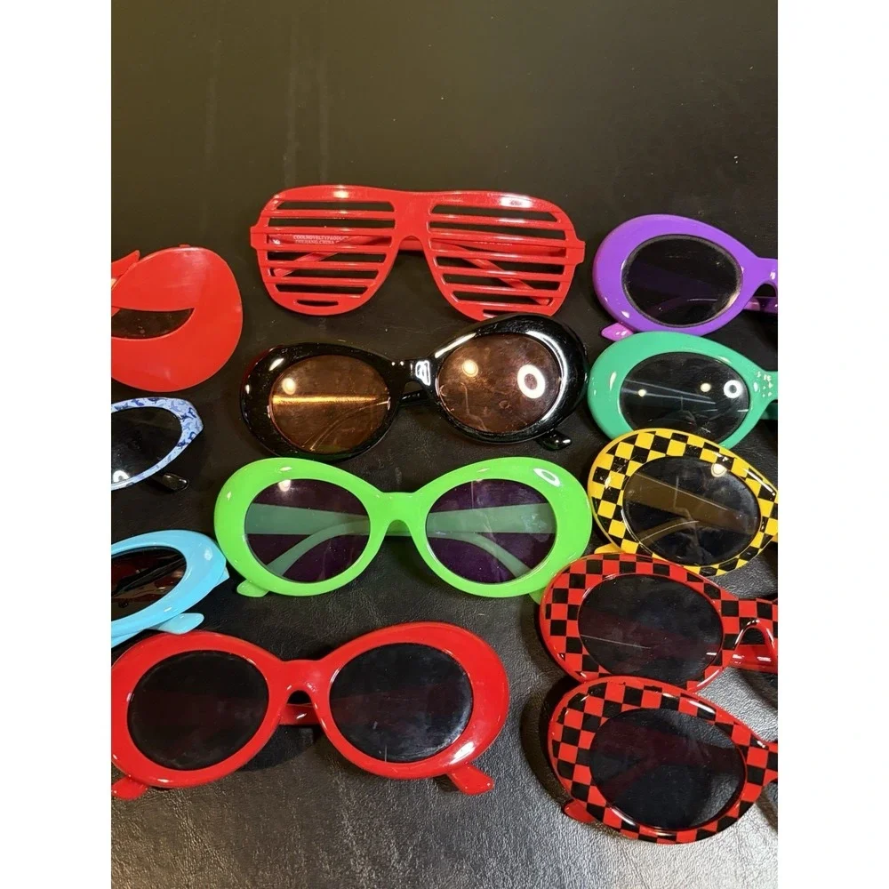 Eyeglasses Sunglasses Lot Party Dress Up 12 Pairs
